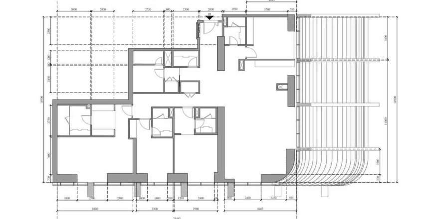 Apartmán v TIGER SKY TOWER v Business Bay, Dubai, SAE 4 spálne, 246.31 m2 č. 448780