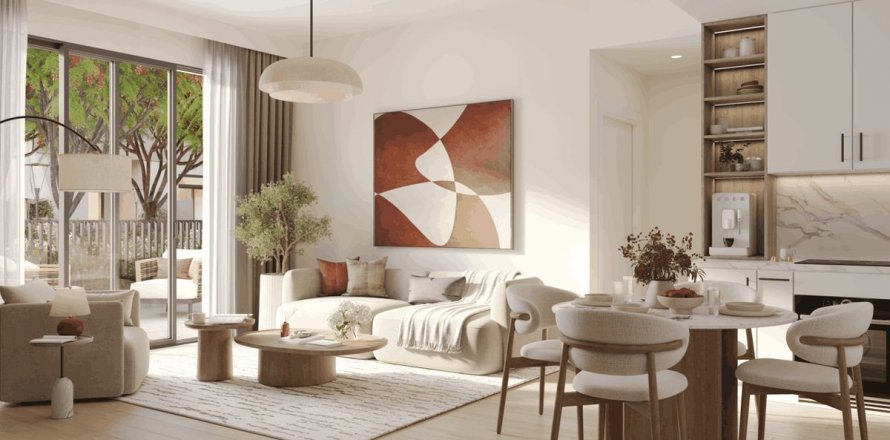 Wohnung in Town Square, Dubai, VAE: 2 Schlafzimmer, 62.4 m2 Nr. 580881