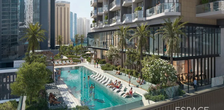 Apartment i Dubai Marina, Dubai, UAE 40 kvm № 650370