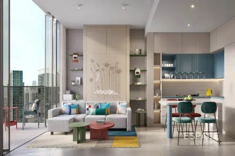Apartment til salg i Business Bay, Dubai, UAE 36 kvm № 650365 - foto 5