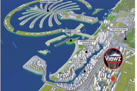 Apartment til salg i Jumeirah Islands, Dubai, UAE 37 kvm № 730485 - foto 13