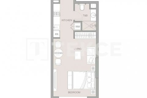 Byt v Jumeirah Village Triangle, Dubai, SAE 1 pokoj, 42 m² Č.: 565100 - fotografie 18