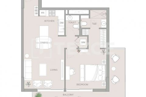 Byt v Jumeirah Village Triangle, Dubai, SAE 1 pokoj, 42 m² Č.: 565100 - fotografie 19
