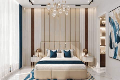 Apartmen di Dubai, UAE 1 bilik tidur, 52 meter persegi № 734349