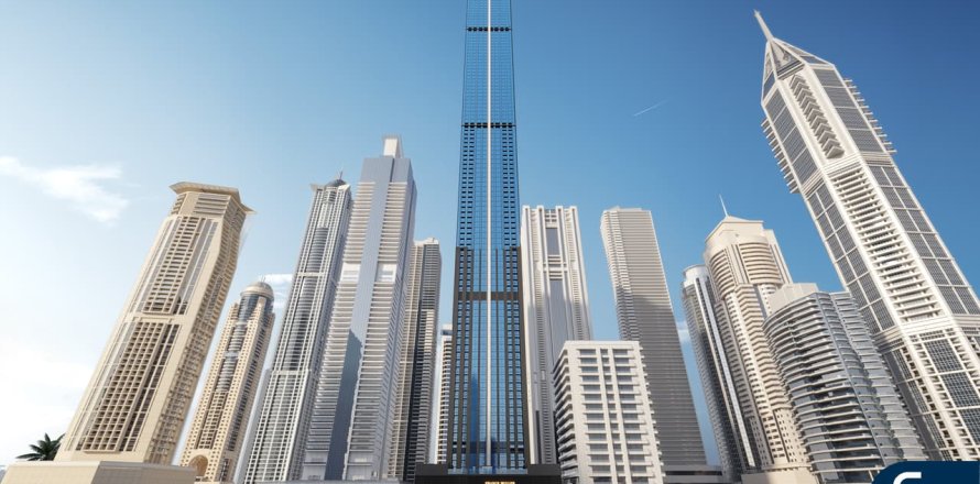 Dvīņu māja Dubai Marinajā, AAE 4 istabas, 252 m2 Nr. 671182
