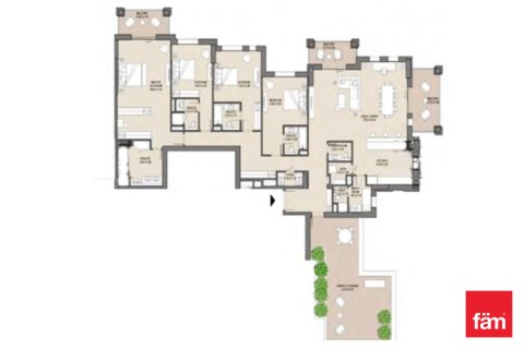 بانتهاوس للبيع في ام سقيم، دبي، الإمارات العربية المتحدة 4 غرفة نوم ، 347.8 متر مربع ، رقم 695294 - صورة 25