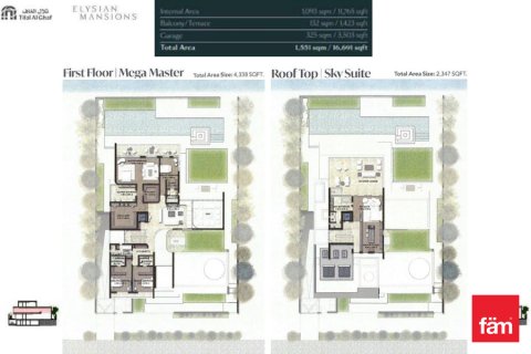 Βίλα σε Tilal Al Ghaf, Dubai, ΗΑΕ 6 υπνοδωμάτια, 1378.9 τ.μ. Αρ. 695290 - φωτογραφία 14