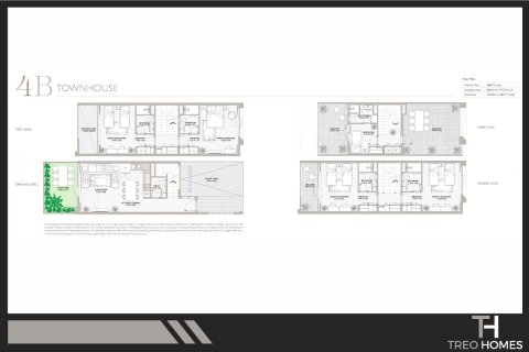 Řadový dům v Dubai, SAE 4 ložnice, 326.55 m² Č.: 733370 - fotografie 17