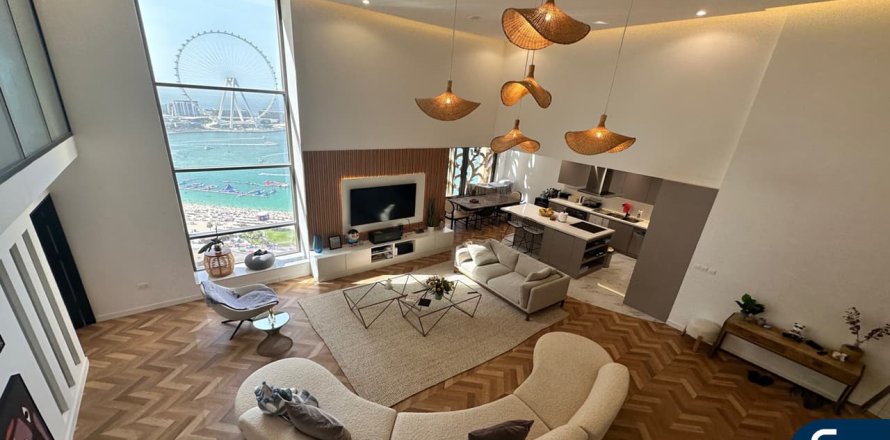 Duplex lakás itt: Jumeirah Beach Residence, Dubai, EAE, 3 hálószoba, 278 m², azonosító: 667638