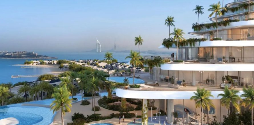 Korter asukohaga Palm Jumeirah, Dubai, AÜE: 3 magamistoaga, 881.6 m² Nr 662432