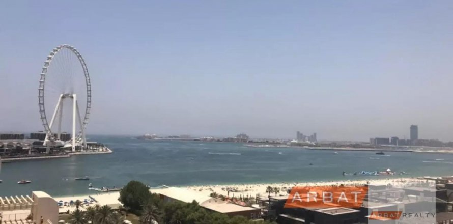 Apartament në Jumeirah Beach Residence, Dubai, Emiratet e Bashkuara Arabe 1 dhomë gjumi, 109 m2. № 600420