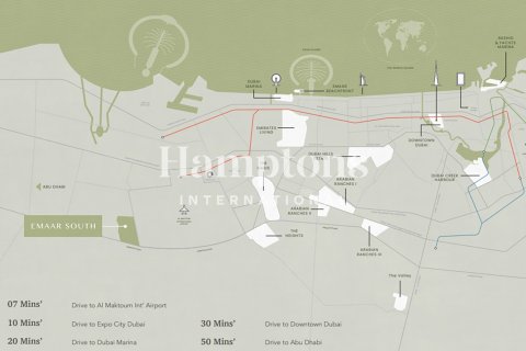 Dubai South (Dubai World Central), Dubai, संयुक्त अरब अमीरात में विला, 4 बेडरूम, 281.31 वर्ग मीटर, संख्या 682514 - फ़ोटो 3
