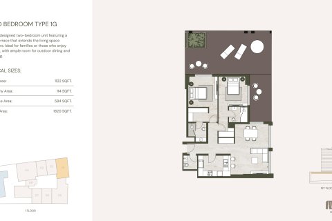 Byt v Jumeirah Village Circle, Dubai, SAE 1 pokoj, 30 m² Č.: 728433 - fotografie 18