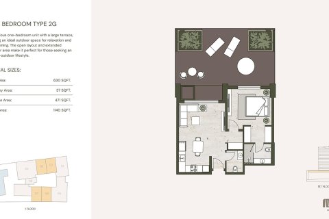 Apartamento para venda em Jumeirah Village Circle, Dubai, EAU 1 quarto, 30 m2 № 728433 - foto 16
