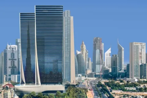 דירה ב Dubai, איחוד האמירויות 1 חדר שינה, 96.24 מ