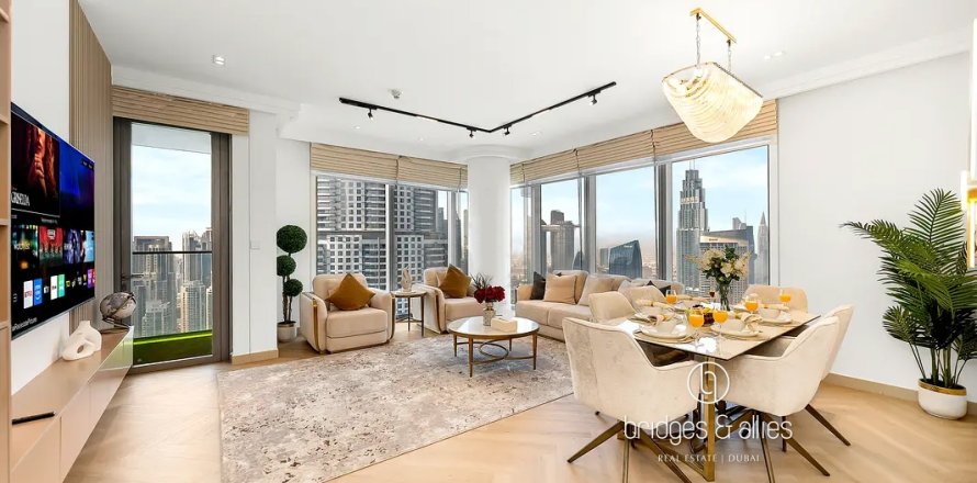 Пәтер Даунтаун Дубай (Даунтаун Бурдж Дубай), БАӘ-да 2 жатын бөлмелер, 130 м² № 699370