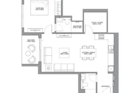 Apartment in Skyscape Altius in Nadd Al Sheba, Dubai, UAE 1 bedroom, 59 sq.m. № 704891 - photo 8