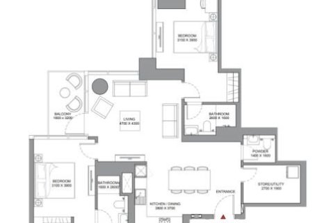 Apartment in Skyscape Altius in Nadd Al Sheba, Dubai, UAE 1 bedroom, 59 sq.m. № 704891 - photo 9