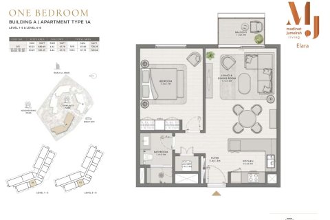 Apartment in Elara in Umm Suqeim, Dubai, UAE 1 bedroom, 67 sq.m. № 704907 - photo 10