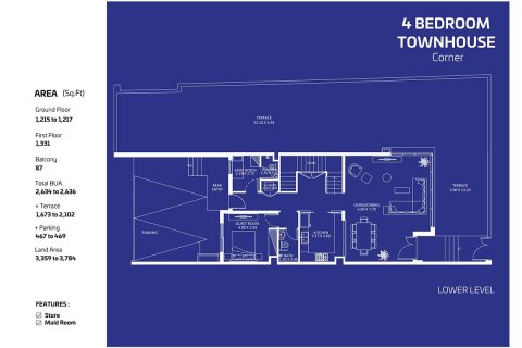 آپارتمان برای فروش در  Jumeirah Village Circle، Dubai، امارات متحده عربی  36 متر مربع ، شماره 704909 - تصویر 9
