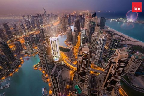 Apartament në Dubai Marina, Emiratet e Bashkuara Arabe 2 dhoma gjumi, 138.5 m2. № 573453 - Foto 15