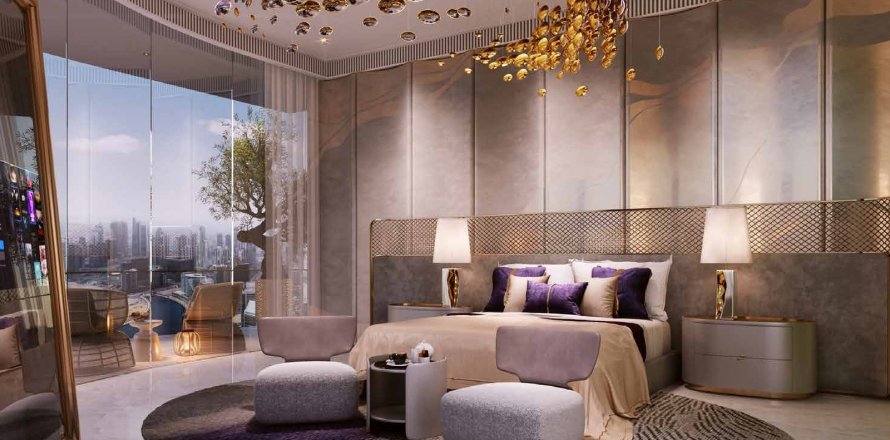 Appartamento a Business Bay, Dubai, EAU 1 camera da letto, 58.9934 mq. № 583785