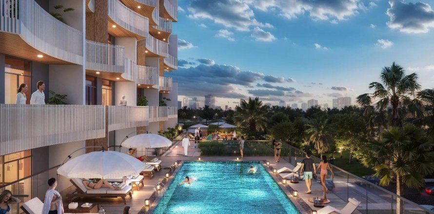 Apartament në Dubai, Emiratet e Bashkuara Arabe 1 dhomë gjumi, 64 m2. № 611538