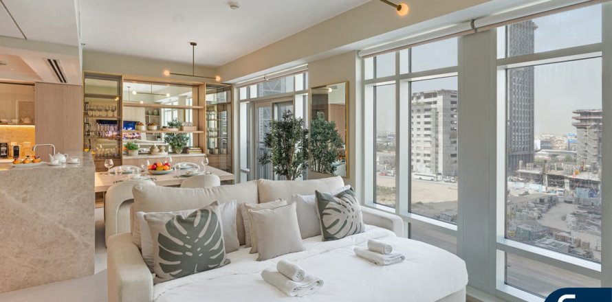 Apartemen di THE LOFTS di Downtown Dubai (Downtown Burj Dubai), UEA 1 kamar tidur, 64 m2 nomor 698435