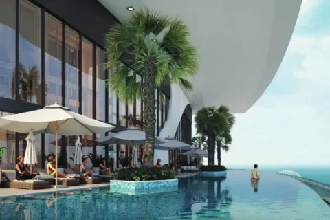 Dubai Marina、Dubai、UAEにあるマンション 1ベッドルーム、109.35 m2 No753179