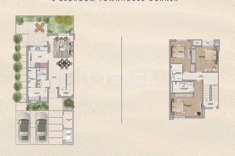 Kaupunkipientalo Abu Dhabi, Arabiemiraatit 2 makuuhuonetta, 125 m2 № 722696 - kuva 18