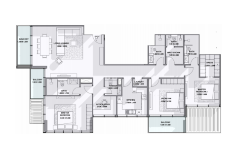 Apartment sa Dubai, UAE 1 silid-tulugan, 72 sq.m. № 690145 - larawan 6