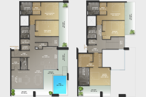 آپارتمان برای فروش در  Palm Jumeirah، Dubai، امارات متحده عربی  1 خوابه ، 80 متر مربع ، شماره 690141 - تصویر 9