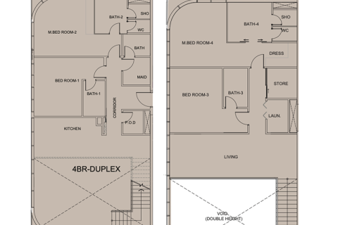 Apartmán v Dubai, SAE 1 spálňa, 76 m2 č. 690147 - Fotografia 19