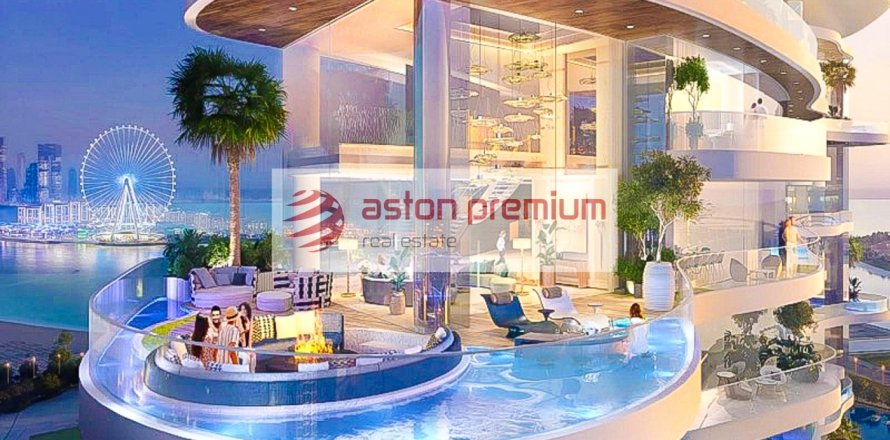 Dubai Harbour, Dubai, BAE’de daire 1 yatak odası, 77 m&sup2; No 682535