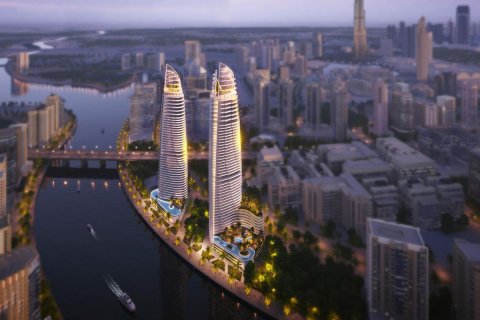 Apartmán v Business Bay, Dubai, SAE 1 spálňa, 75.3 m2 č. 722728 - Fotografia 8