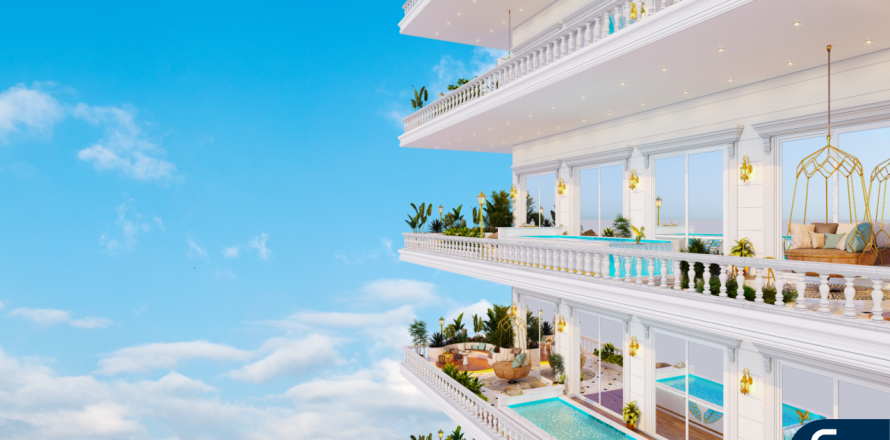 Huoneisto VINCITORE AQUA DIMORE Dubai Science Park, Arabiemiraatit 1 makuuhuone, 75 m2 № 671523