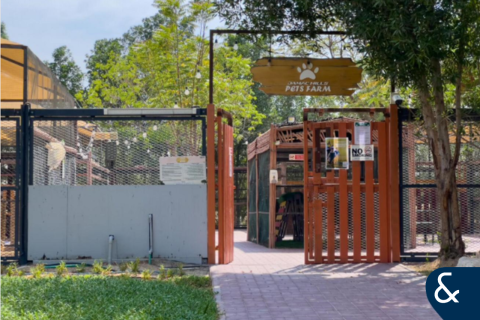 Lägenhet till försäljning i DAMAC Hills (Akoya by DAMAC), Dubai, UAE 1 sovrum, 61 kvm Nr. 666827 - fotografi 8