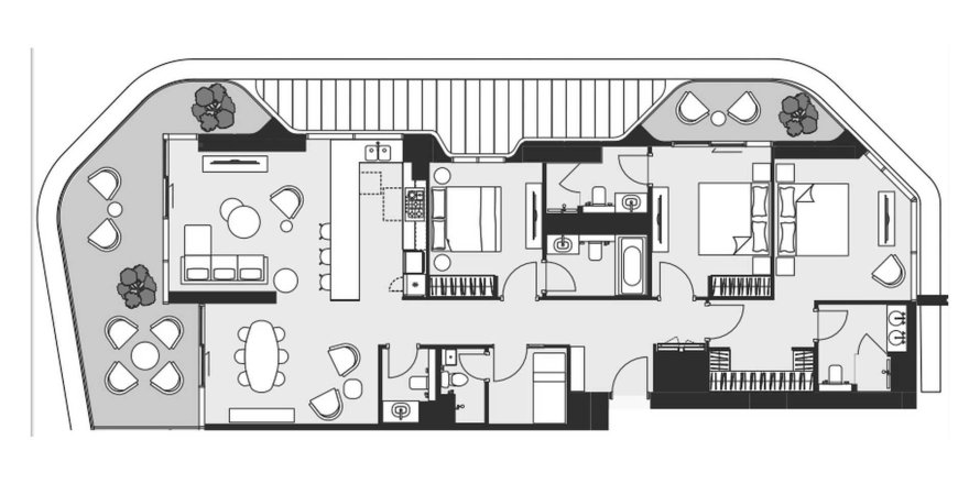 شقة في Dubai Design District، دبي 3 غرفة نوم ، 184.7 متر مربع . ر قم 694753