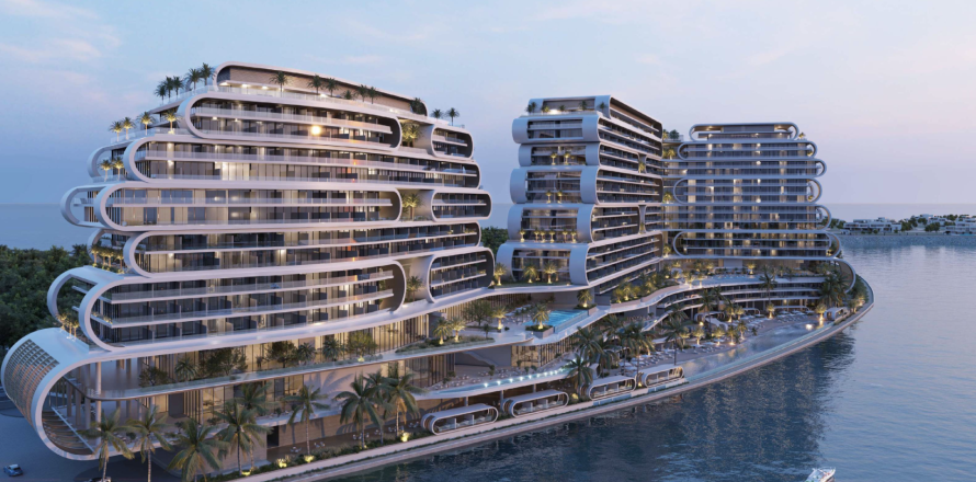 Huoneisto Al Marjan Island, Ras Al Khaimah, Arabiemiraatit 1 makuuhuone, 84 m2 № 664950