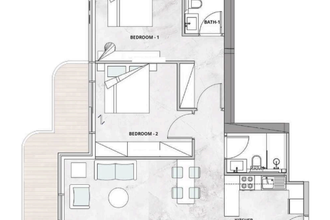 Dzīvoklis Dubaijā, AAE 2 istabas, 92 m2 Nr. 690135 - attēls 2