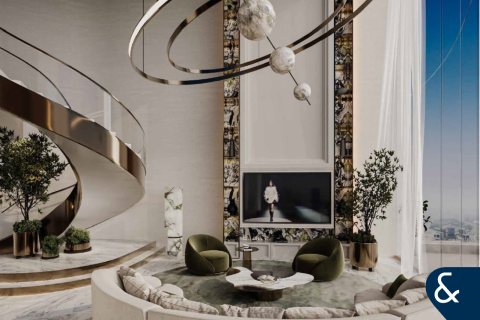 Byt v Business Bay, Dubai, SAE 1 ložnice, 77 m² Č.: 697931 - fotografie 1