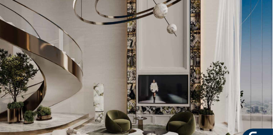 Byt v Business Bay, Dubai, SAE 1 ložnice, 77 m² Č.: 697931