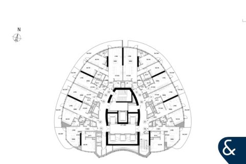 Byt v Business Bay, Dubai, SAE 1 ložnice, 77 m² Č.: 697931 - fotografie 11
