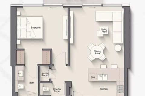 Apartment til salg i Nadd Al Sheba, Dubai, UAE 1 soveværelse, 73 kvm № 704829 - foto 17