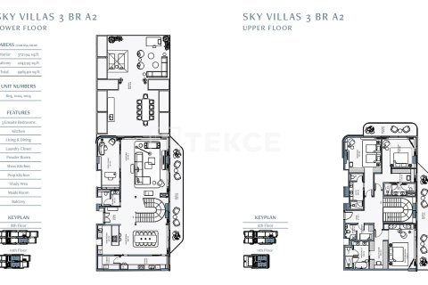 Lägenhet till försäljning i Ras Al Khaimah, UAE 2 sovrum, 172 kvm Nr. 722690 - fotografi 21