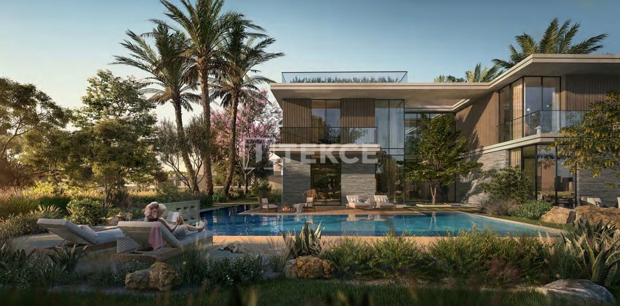 Huvila Dubai Land, Arabiemiraatit 6 makuuhuonetta, 815 m2 № 722689
