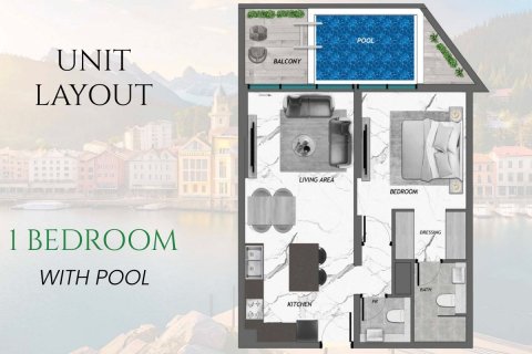 Apartman u Dubai Production City (IMPZ), UAE 1 spavaća soba, 75 m2 Br. 652335 - fotografija 23