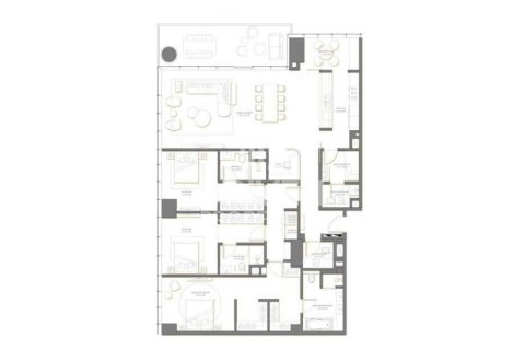 Apartmán v Palm Jumeirah, Dubai, SAE 3 spálne, 255 m2 č. 683068 - Fotografia 13