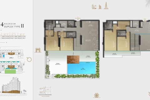 Apartment in Olaia Residences in Palm Jumeirah, Dubai, UAE 1 bedroom, 79 sq.m. № 704815 - photo 19