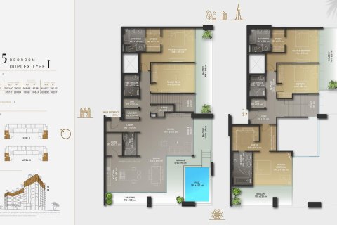Apartment in Olaia Residences in Palm Jumeirah, Dubai, UAE 1 bedroom, 79 sq.m. № 704815 - photo 20